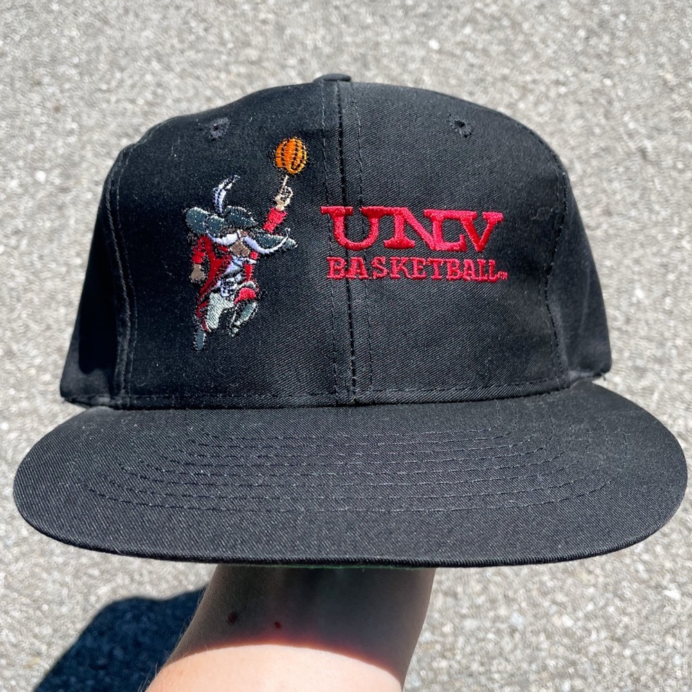 University of Nevada Las Vegas Hey Reb! 1990s Headmaster Snapback Hat
